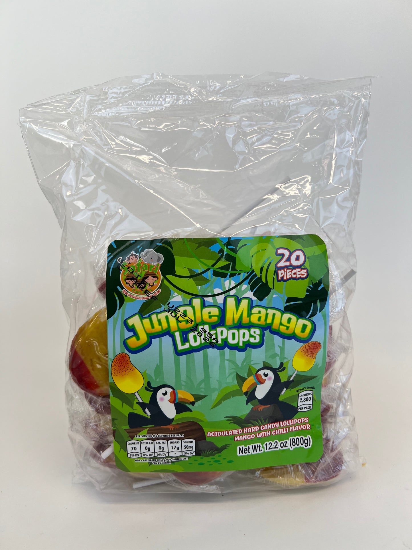 Jungle Mango Lollipops