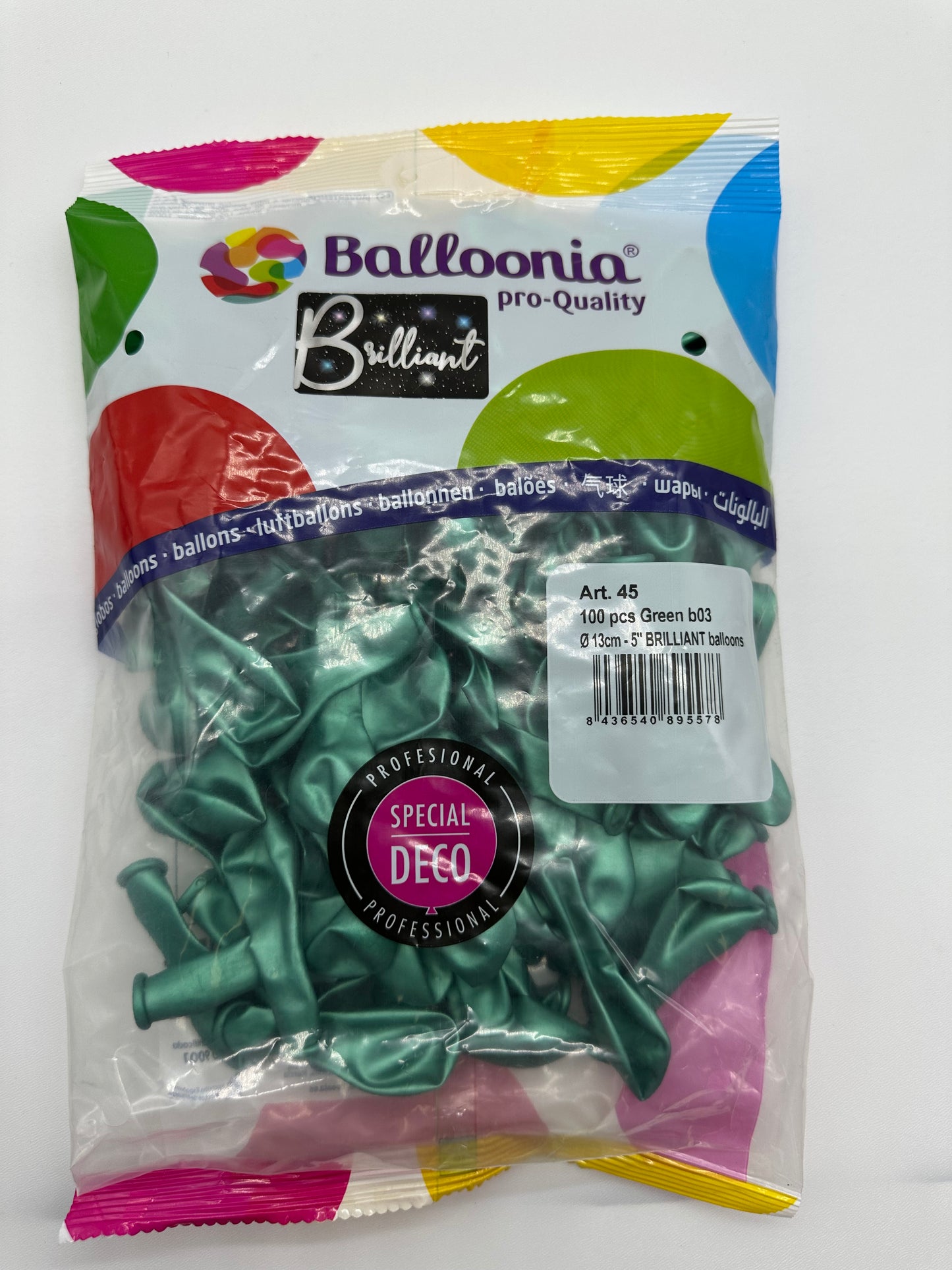 5’’Brilliant Green (100ct)