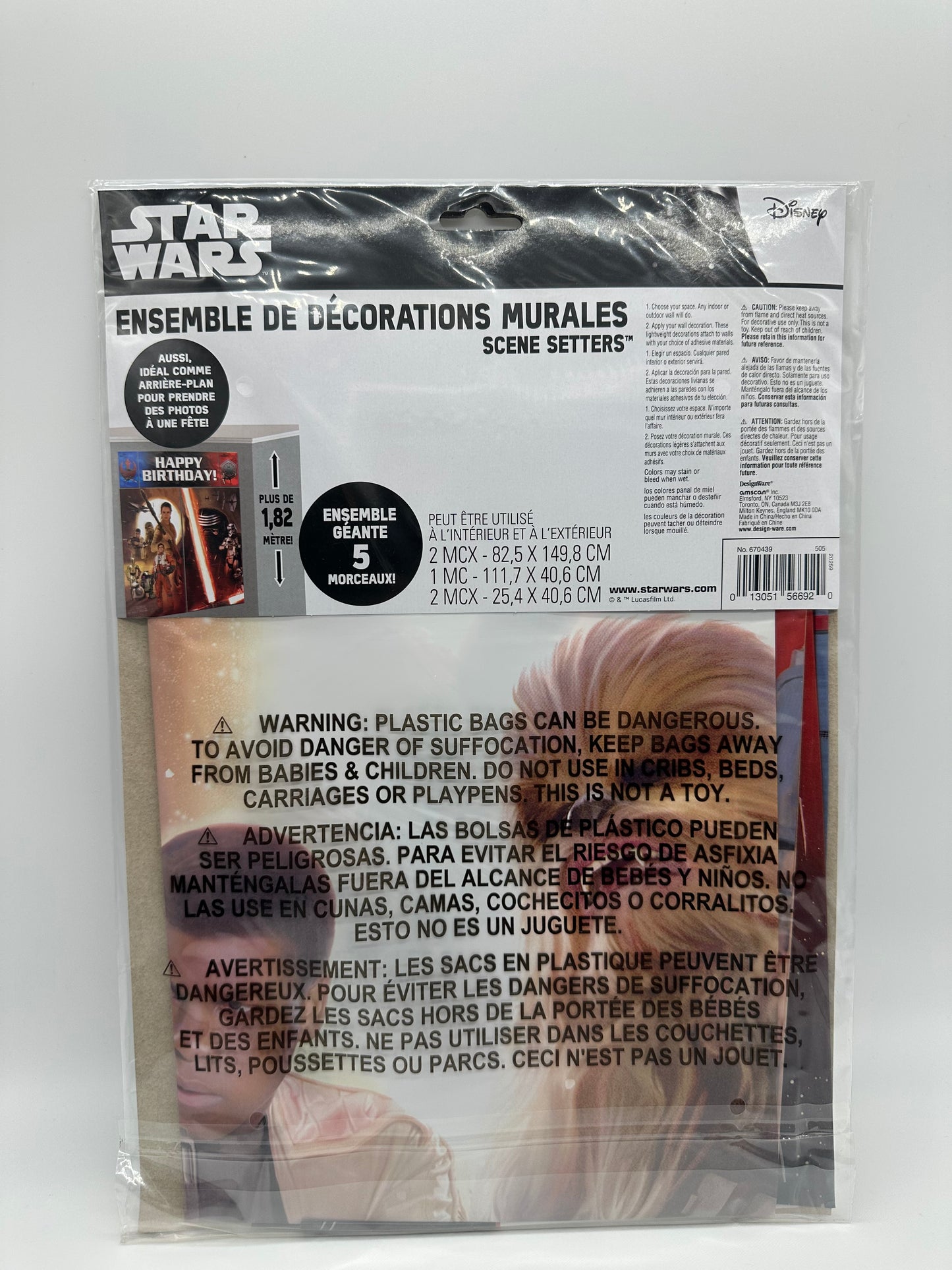 StarWars Wall Decorating Kit