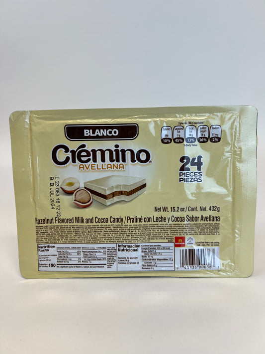 Cremino Avellana Blanco